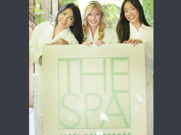 young diverse women at the spa