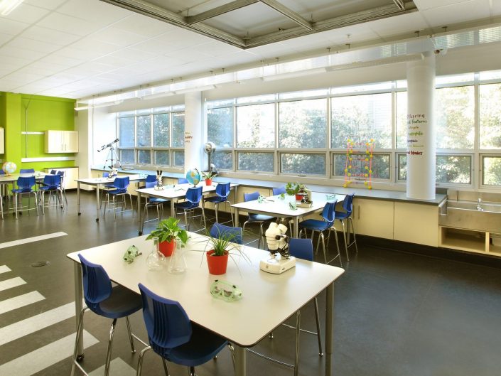 School science classroom